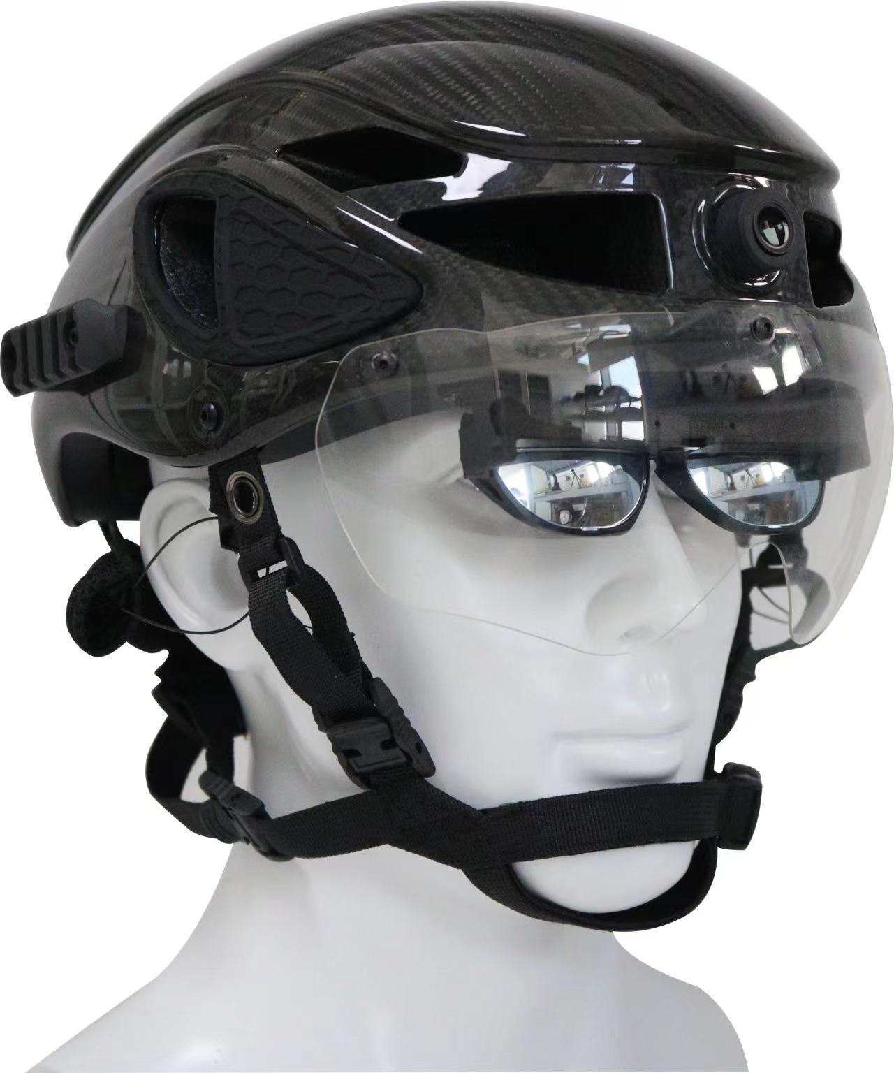 C 80 Color Night Vision Helmet with Voice Control and Position